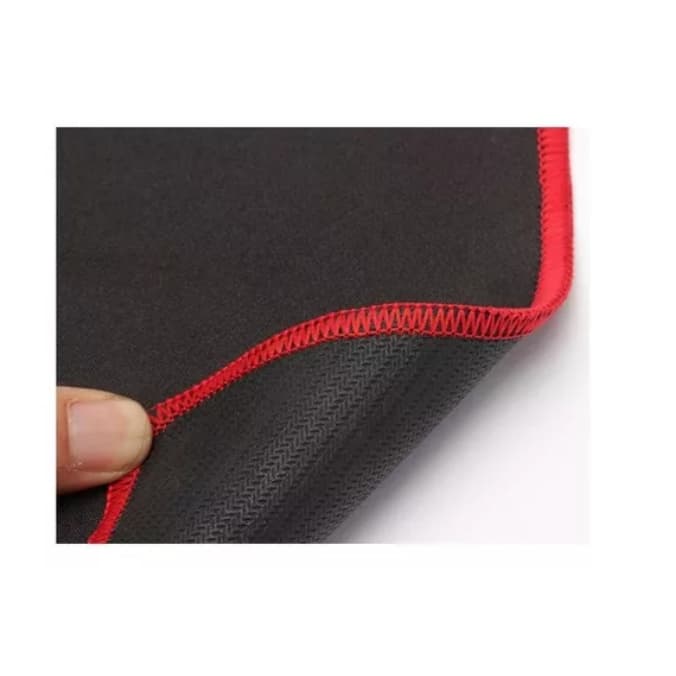 Mouse pad Gamer 80x30 Grande Tecido Premium E Borda Costurada