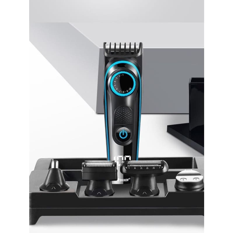 KIT 5 Maquinna Corta Cabelo Profissional