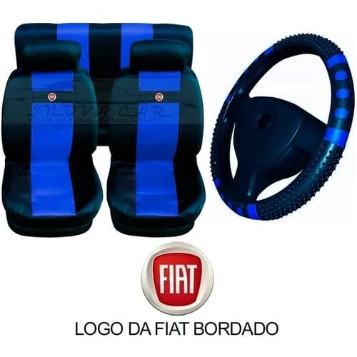 capa banco carro volante kit completo Fiat PALIO