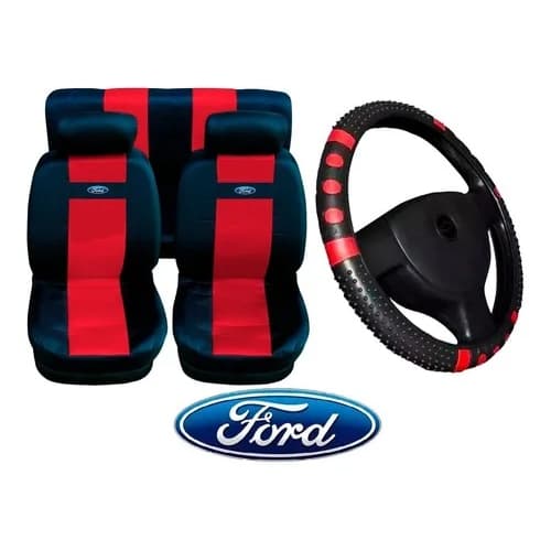 capa banco carro volante kit completo Ford FIESTA NOVO