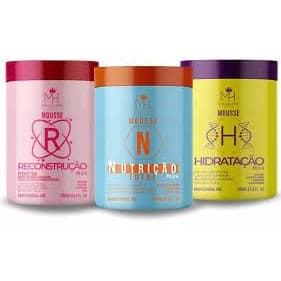 Máscaras Mousse Maranata Profissional 1Kg - Reconstrução - Hidratação - Nutrição - Reparação Intensiva  - Escolha a Sua