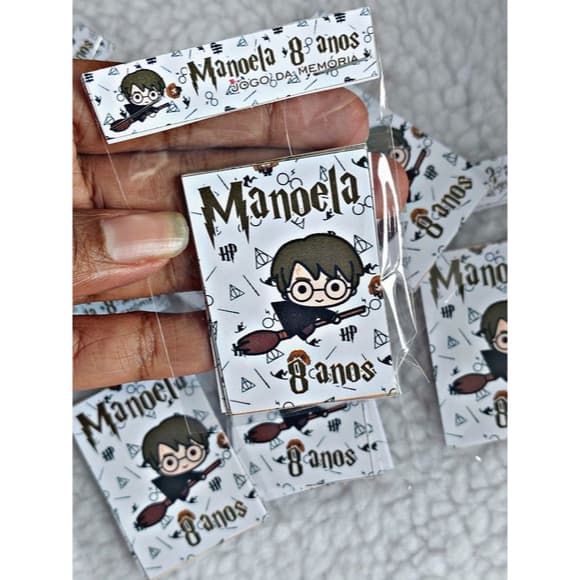 Jogo Da Memória Personalizado Todos Os Temas Lembrancinha 10 unidades