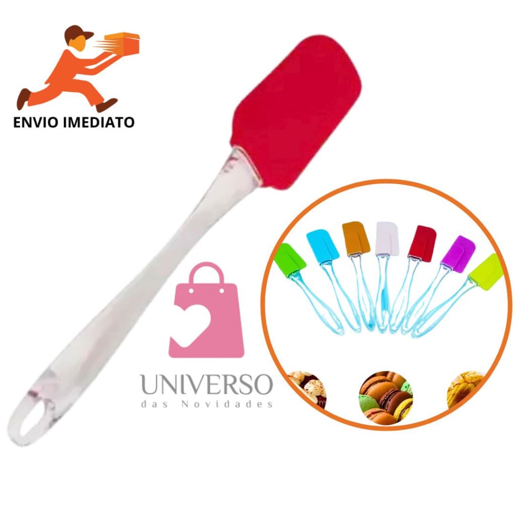 Espátula De Silicone De Bolo Masas Confeiteiro Doméstico Pequena