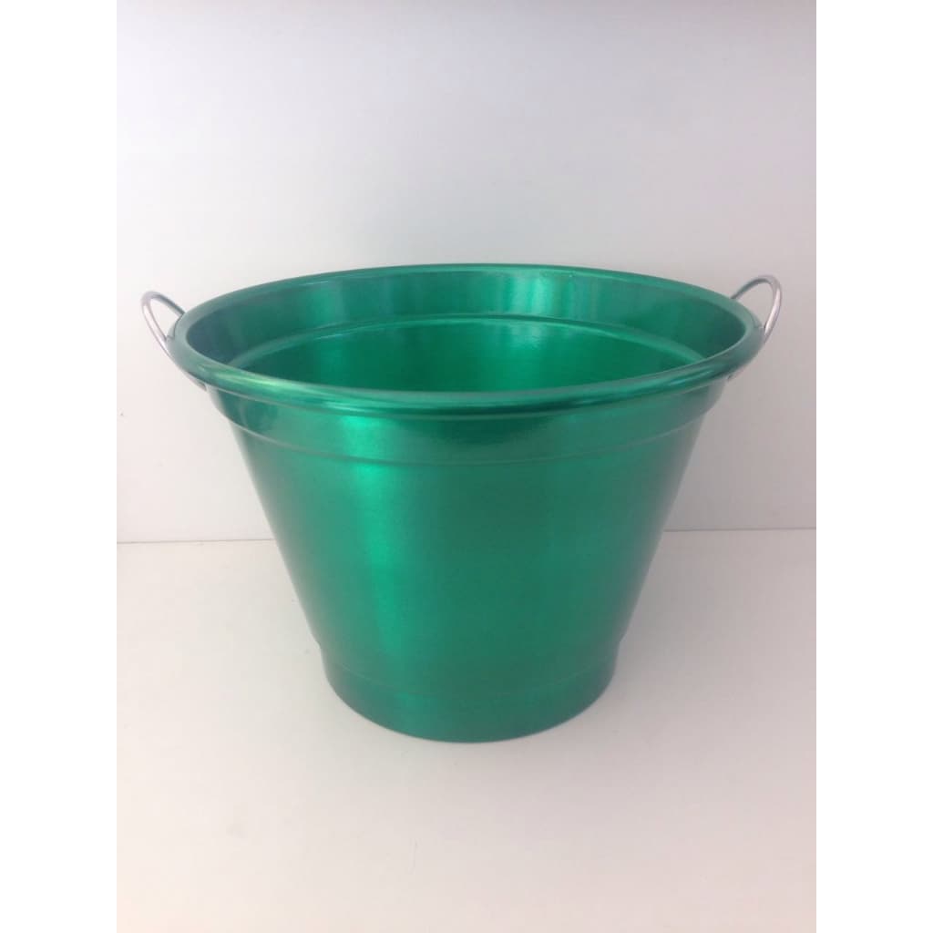 Balde de Gelo 6 Litros Verde em Alumínio