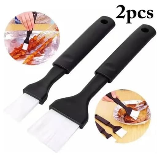 Pincel Culinário Confeitar Churrasco Cozinha Receitas 2unidades