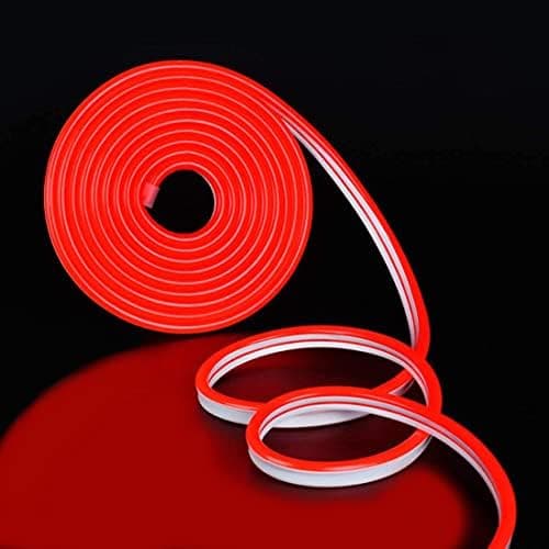 Fita Led Vermelho Neon 5 metros 12v Fita LED Neon de Alta Performance!