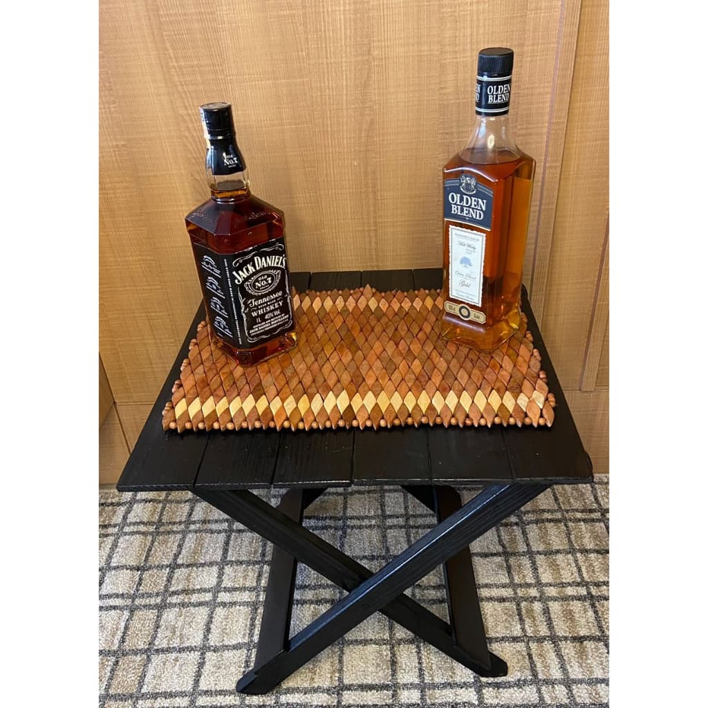 Mesinha Quadrada  de Madeira Estilo Gourmet Promoção Imperdível