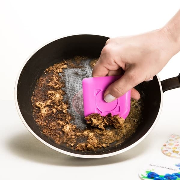 Kit 3 Raspa Tudo - Espatula de Plastico Removedora de Residuos de Superficies - RASPA TUDO