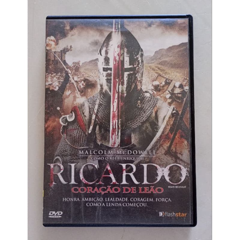 Dvd Ricardo Coração de Leão Original