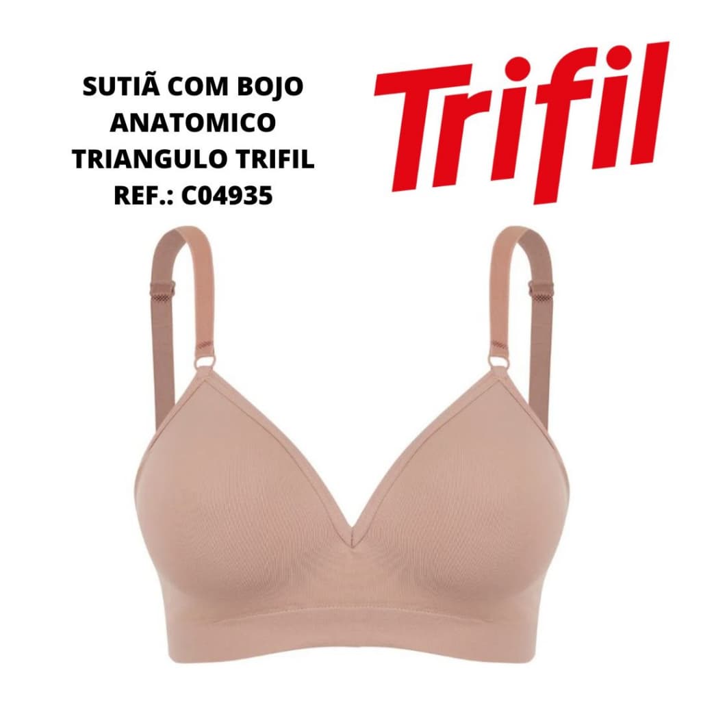 Sutiã com bojo anatômico Trifil Ref. C04935 / C04936