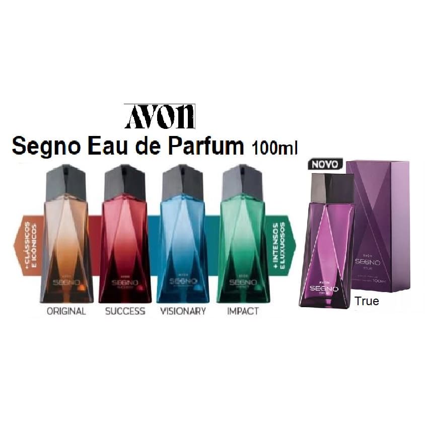 Segno Eau de Parfum 100ml. Perfume da Avon Todas variações = Fragrancias