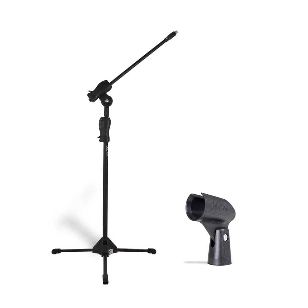 Suporte Pedestal Microfone Ibox SMMAX + Cachimbo Ibox