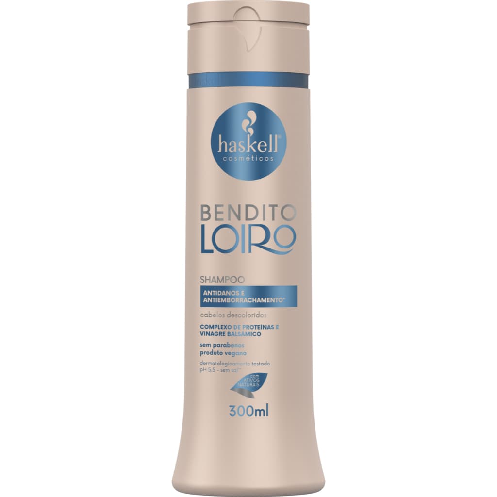 Shampoo Bendito Loiro 300ml Haskell