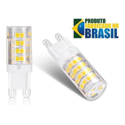 Lâmpada G9 Halopin Led Branco Frio ou Branco Quente