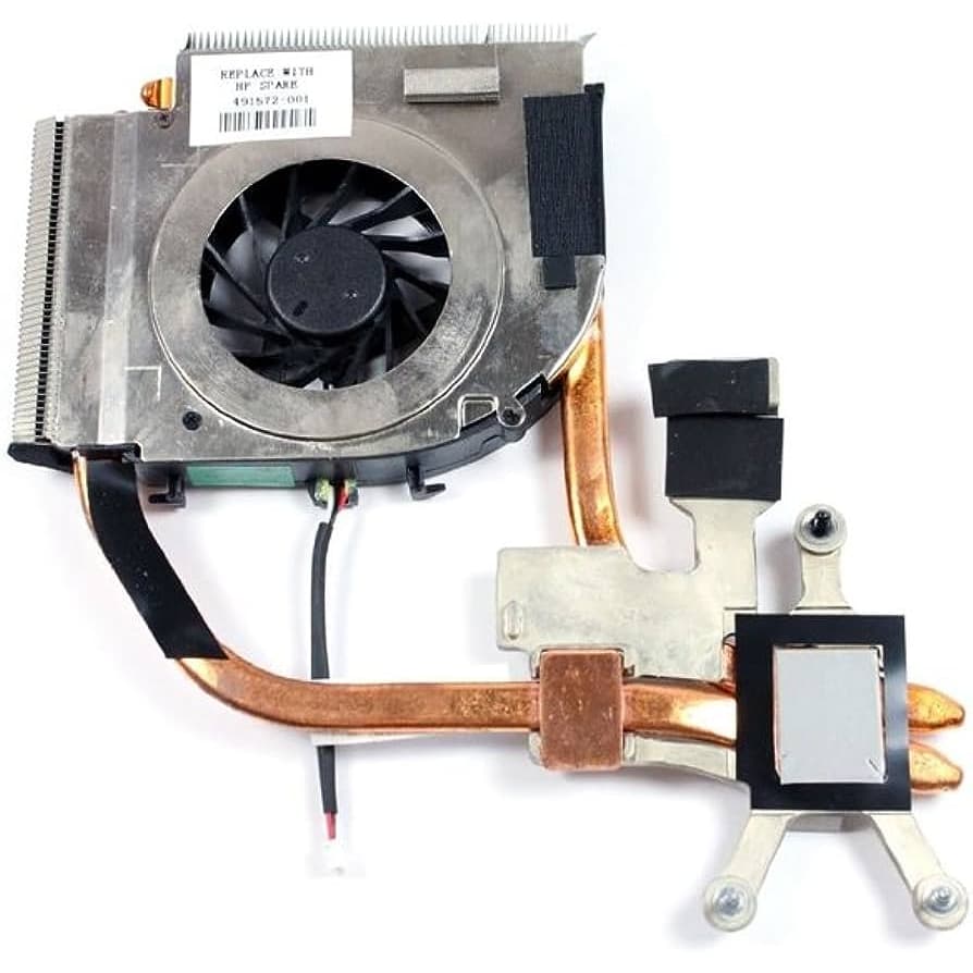 Cooler e dissipador Hp Dv5 dv5t 1000   491572-001 usado