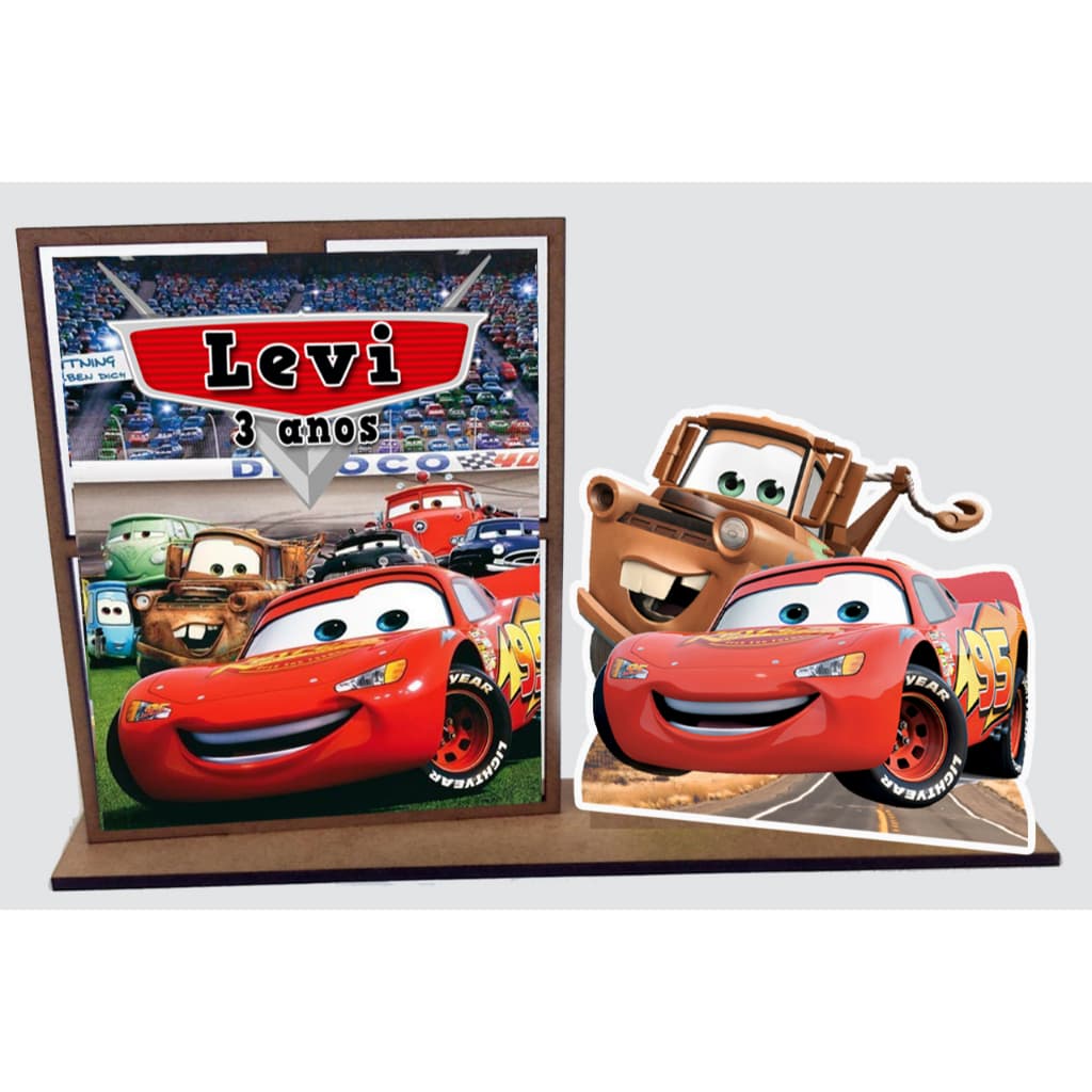 Portta retrato Carros com 10 unidades