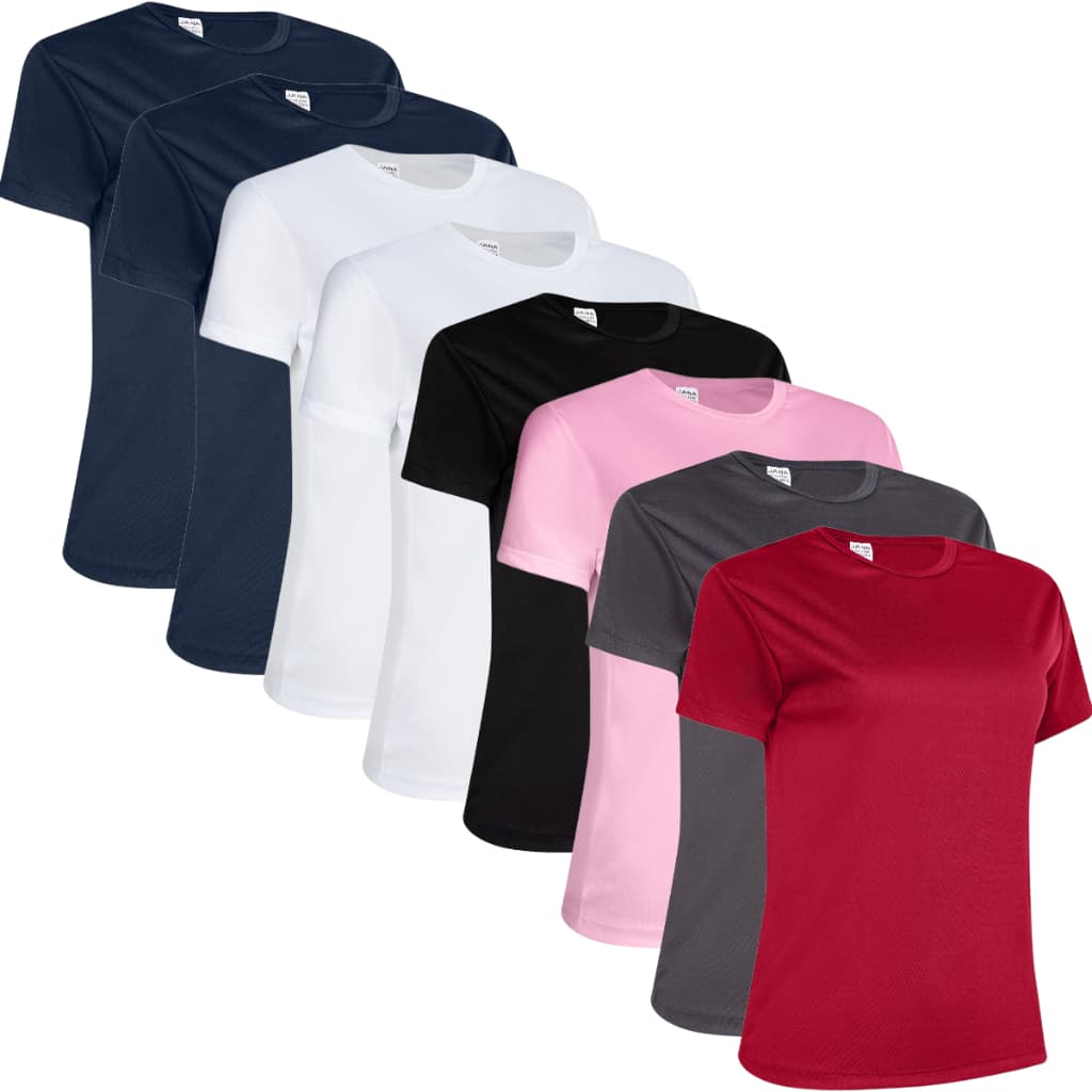 Camisas Dry Fit Feminina Dry Fit Esportiva Corrida Manga curta Academia