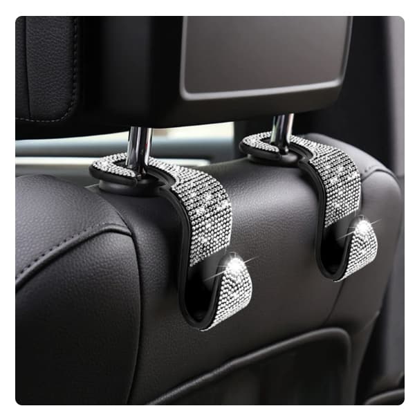 Gancho Suporte Porta Bolsa Sacola Para Carro Encosto De Cabeça