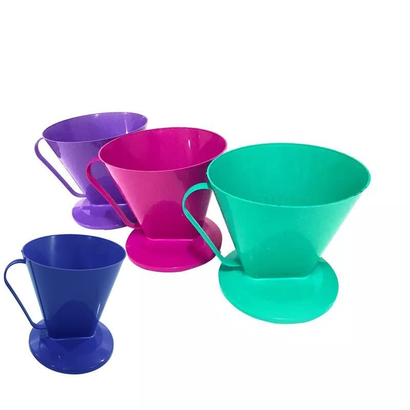 Porta Filtro para Café Colorido Suporte
