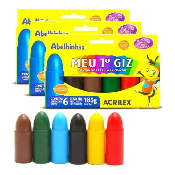 GIZ DE CERA MEU 1ºGIZ C/6