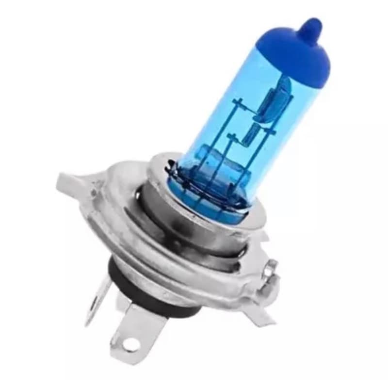 LAMPADA SUPER BRANCA H4 12V 60/55W 8500k UNIDADE