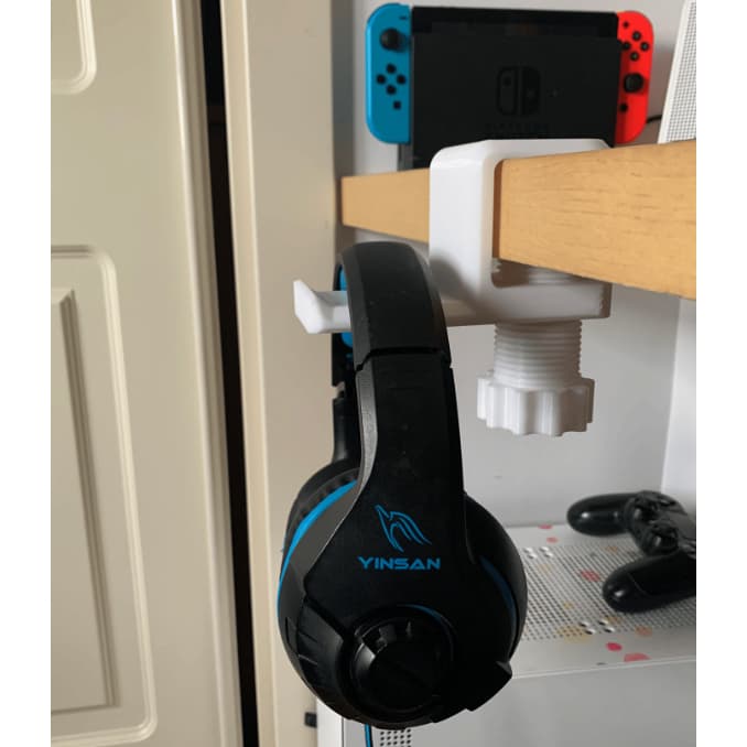 Suporte 3D para Headset - FixaMesa