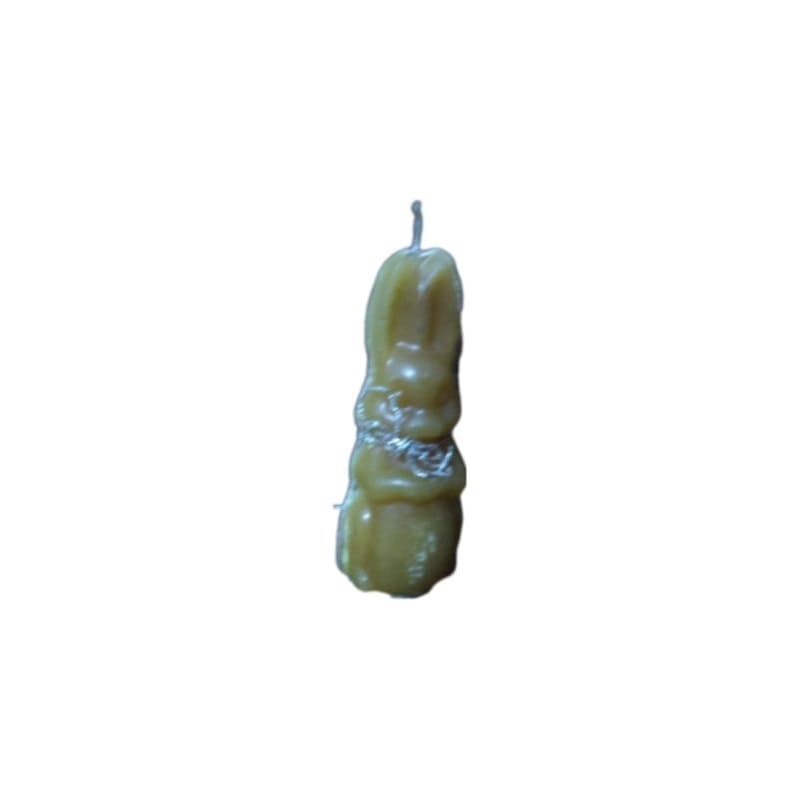 Vela aromática de mel em forma de coelhinho 🍯🐇