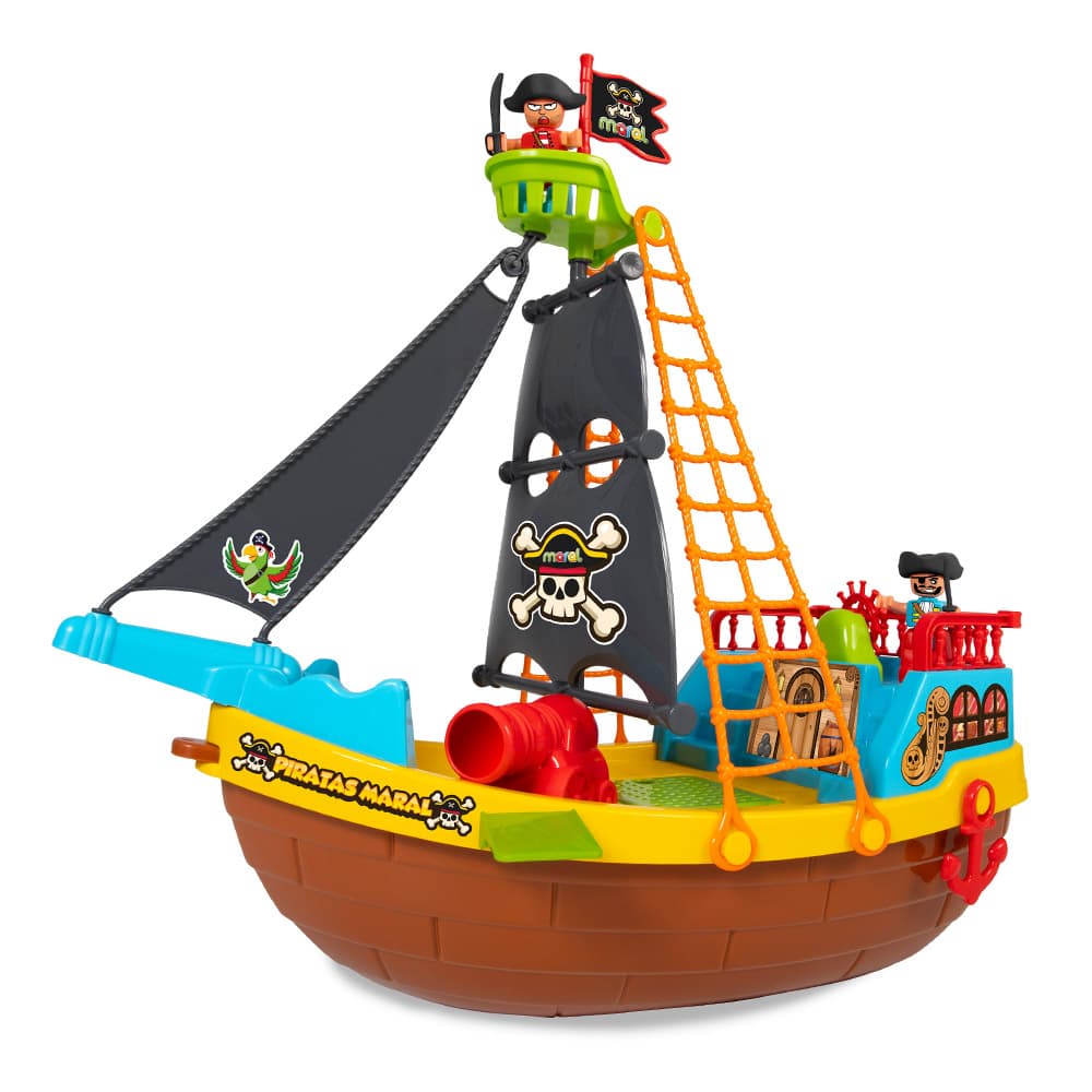 Barco De Brinquedo Pirata Infantil Maral