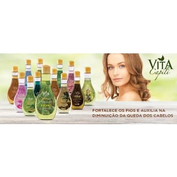 Óleo Capilar  - Vita Capili 80ml Muriel - Nutrição - Hidratação - Maciez e Brilho Radiante