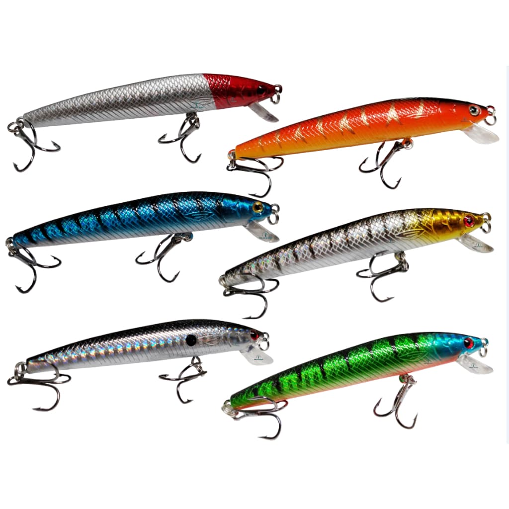 Isca Artificial Meia Água 10cm 9g Tucunaré Traíra Dourado Robalo Black Bass