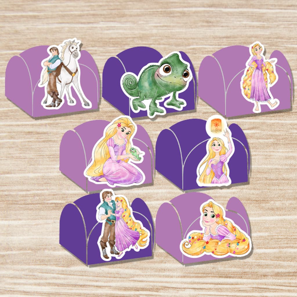 50 OU 100 FORMINHAS PARA DOCES FESTA RAPUNZEL ENROLADOS