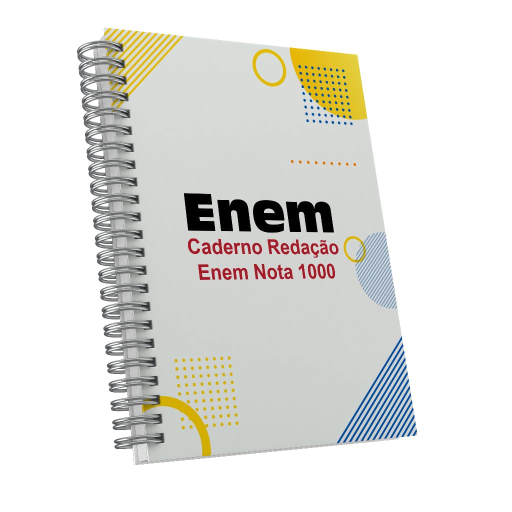 Caderno Redação Enem Nota 1000