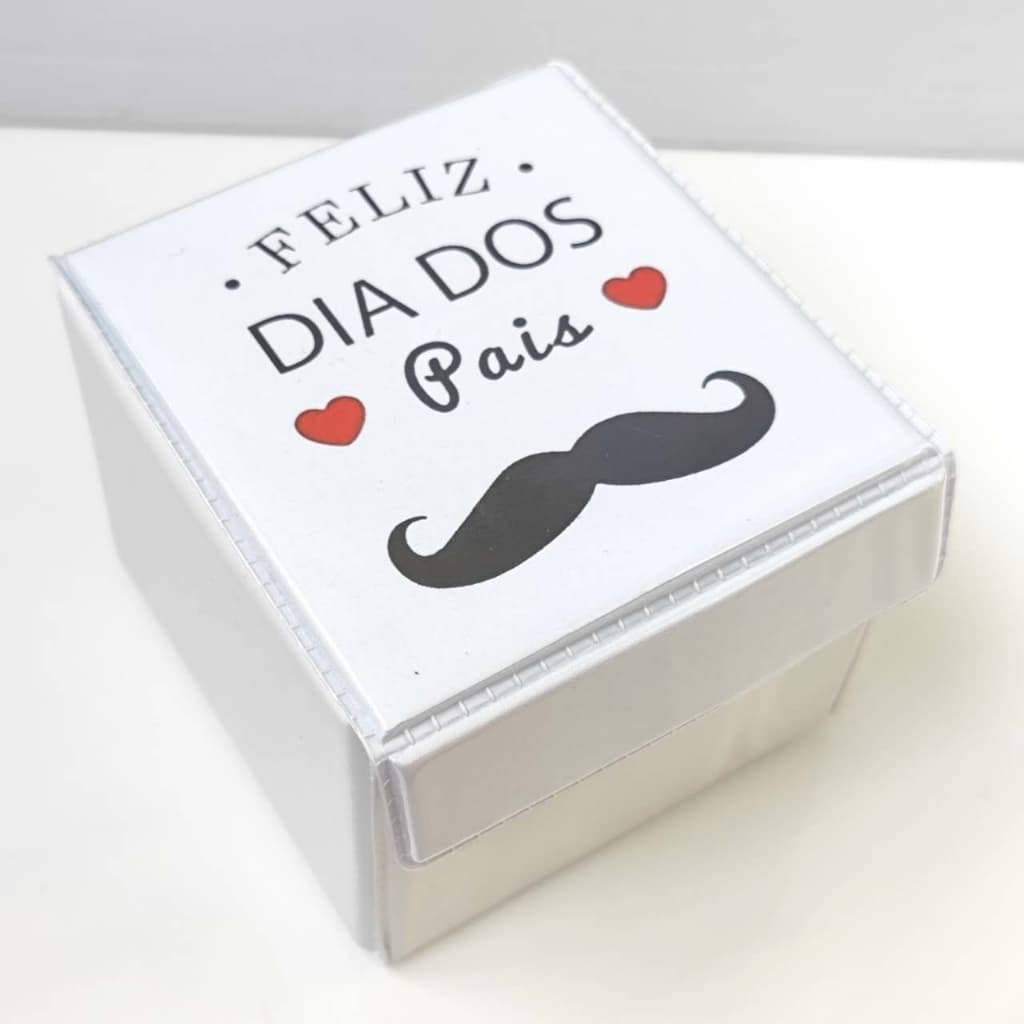 Caixa de presente para relógio dia dos pais feliz dia do pai