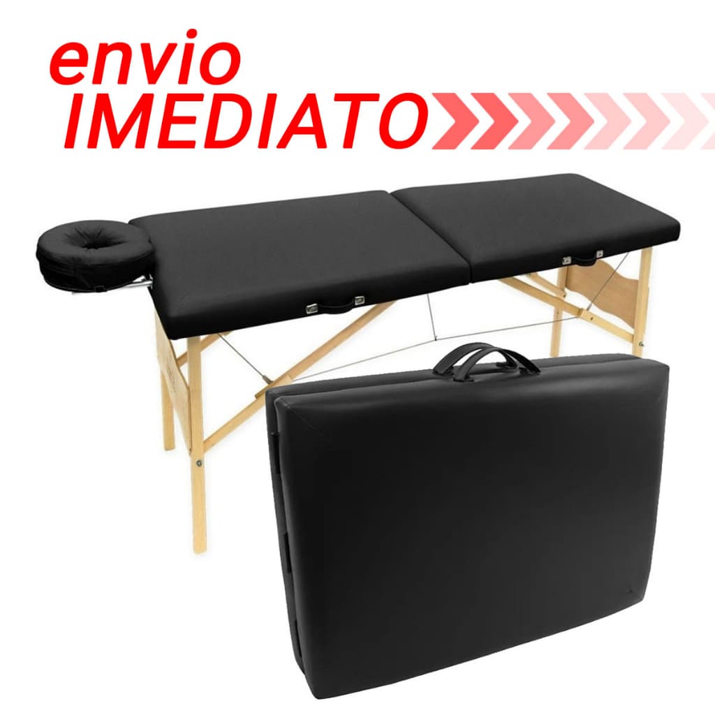 Maca Divã Dobrável Maleta Legno Vega Capacidade 300kg, Depilação, Tattoo, Massoterapia, Estética