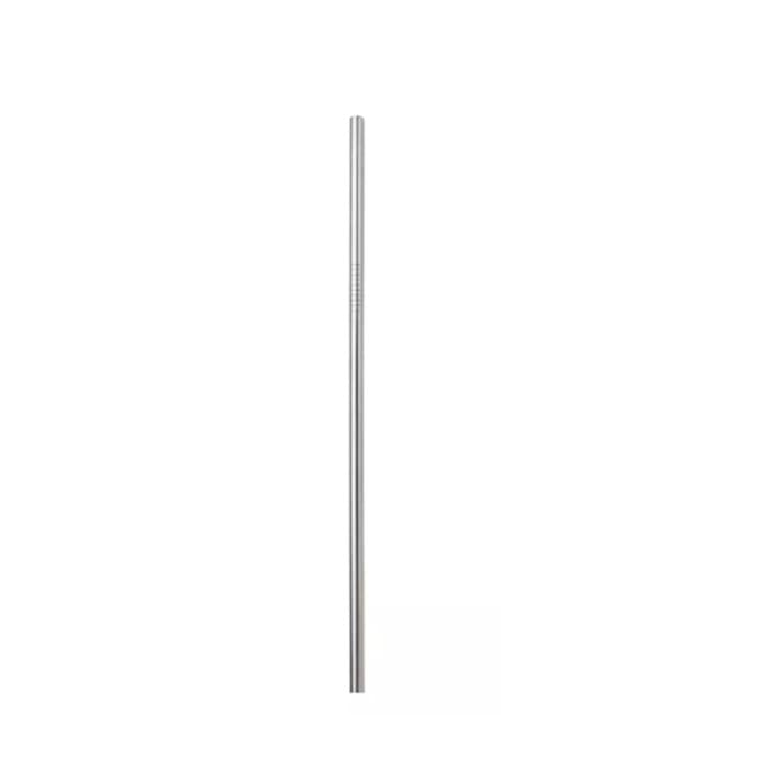 Canudo de aço Inox Reto 6mm - reutilizável