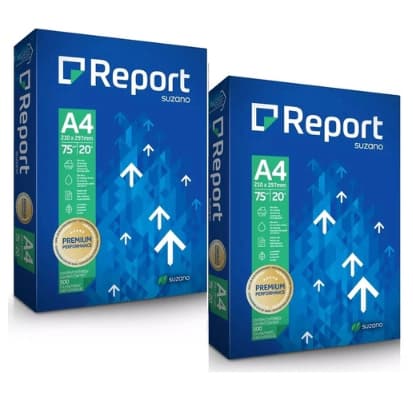 Papel Sulfite Report Suzano 75g c/500 Folhas