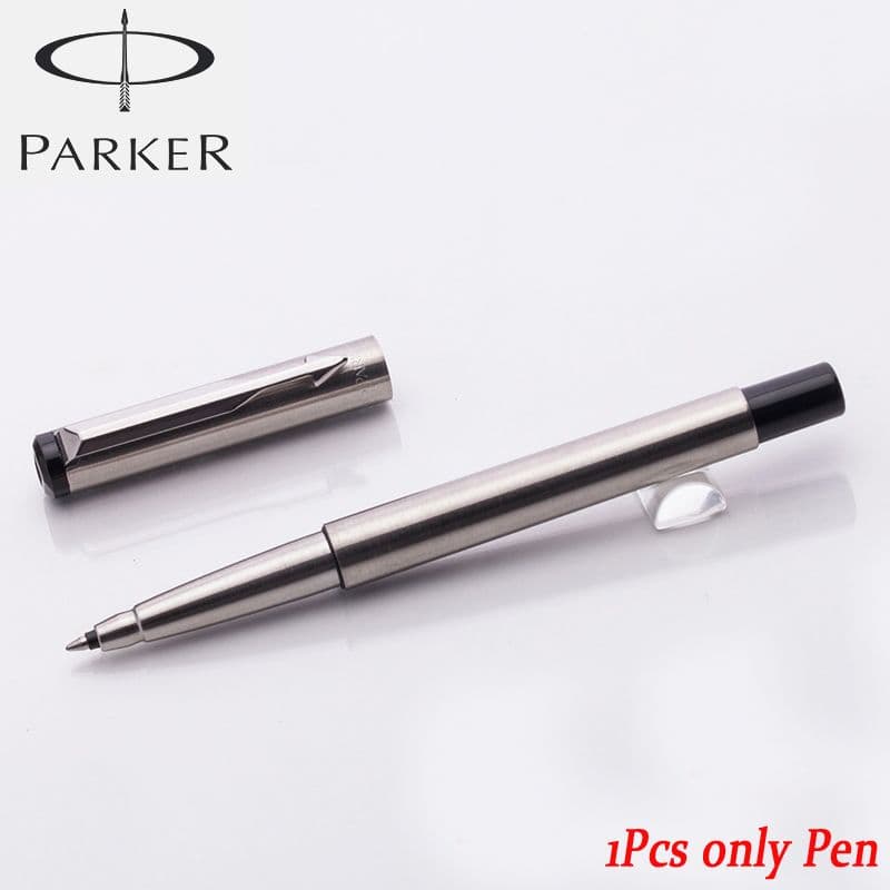 Caneta Parker Vector Roller Ball Aço Inox Stainless Prata S0723490
