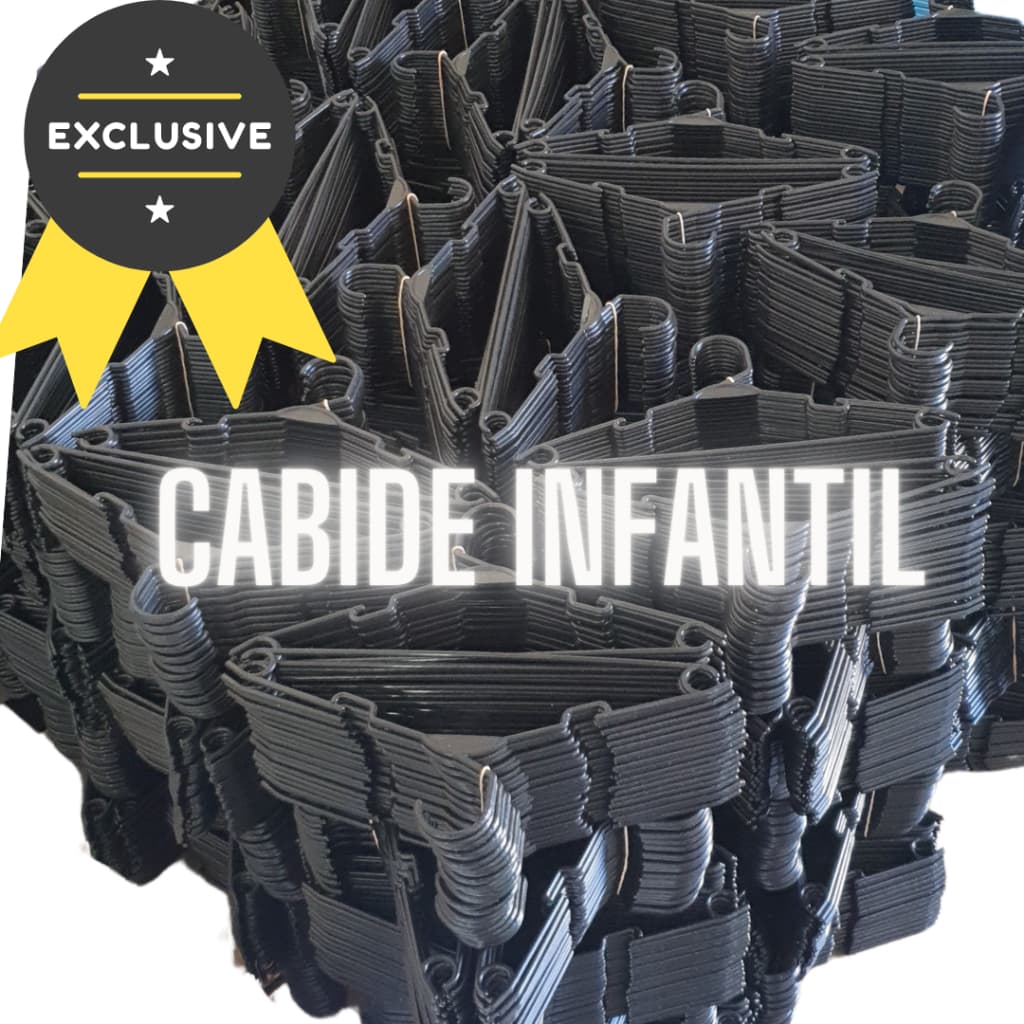 Cabide Infantil baby ATACADO Kit 100 un + surpresa.