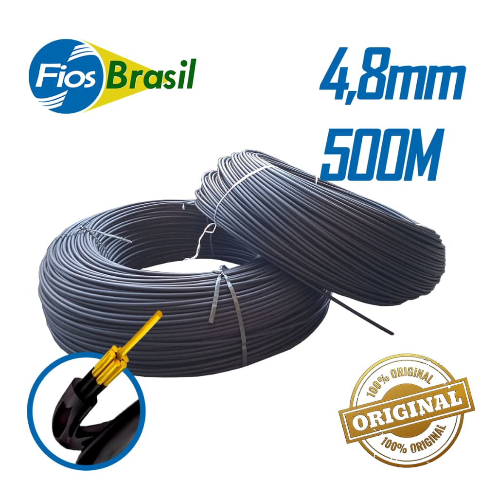 Cordoalha Dielétrica - 6,4mm - 500m