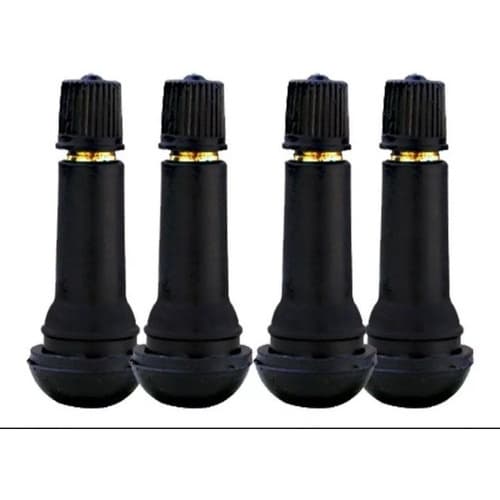 Kit 4 Bico De Pneu Sem Câmera Tr414 De Válvula De Ar