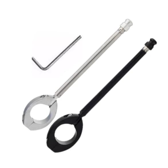 Antena Corta Pipa Moto Retrátil Anti Cerol Aço Inox Guidão