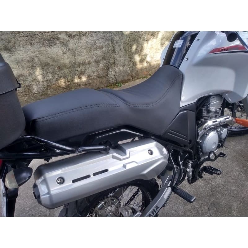Capa Confort para banco de moto Ténéré com espuma acoplada de 3 cm