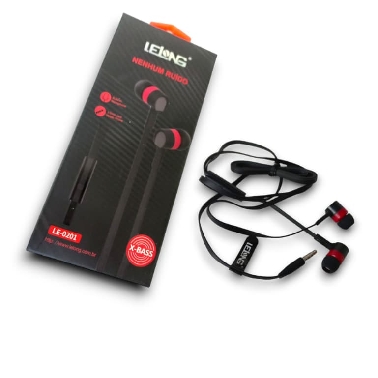 Fone de Ouvido Com Microfone Lelong ( LE - 0201 )