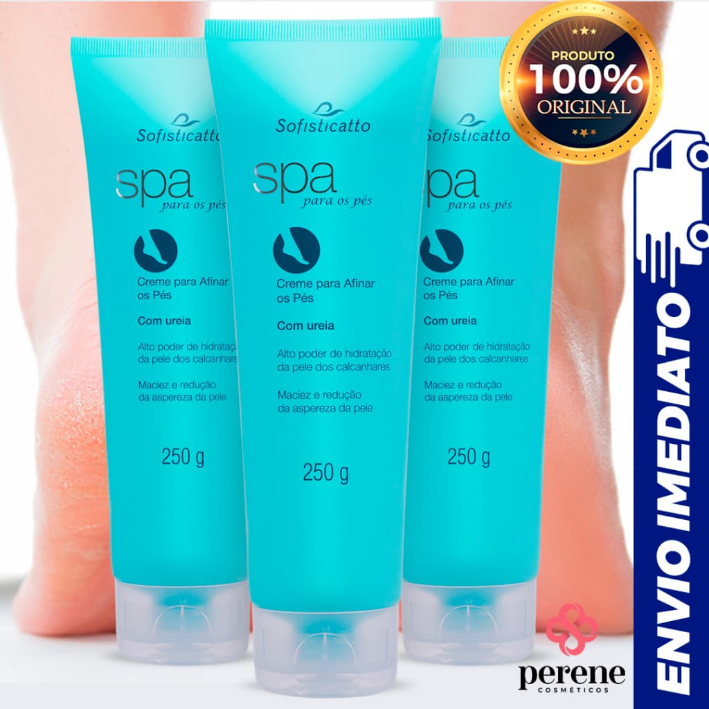 Cremes Spa para Afinar os Pés Elimine Rachaduras nos Pés e Calcanhares com Ureia