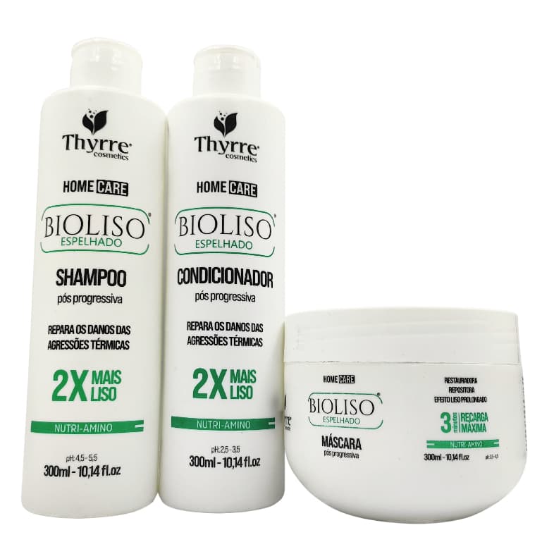 Kit Manutenção Home Care Com Hidratação Intensiva Pós Progressiva Thyrre Cosmétics