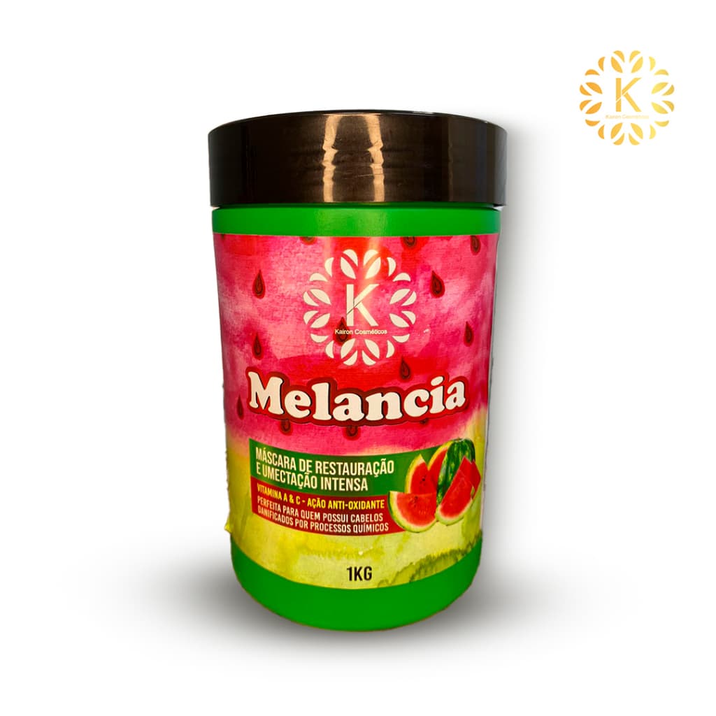 Máscara de Restauração de Melancia 1kg Kairon Cosméticos