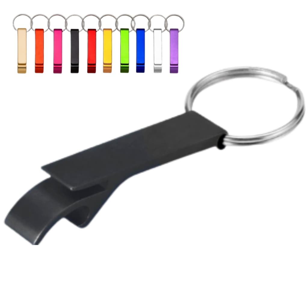 Abridor De Garrafa De Alumínio Colorido Metal Chaveiro Ferramenta De Barra De Cerveja Garra