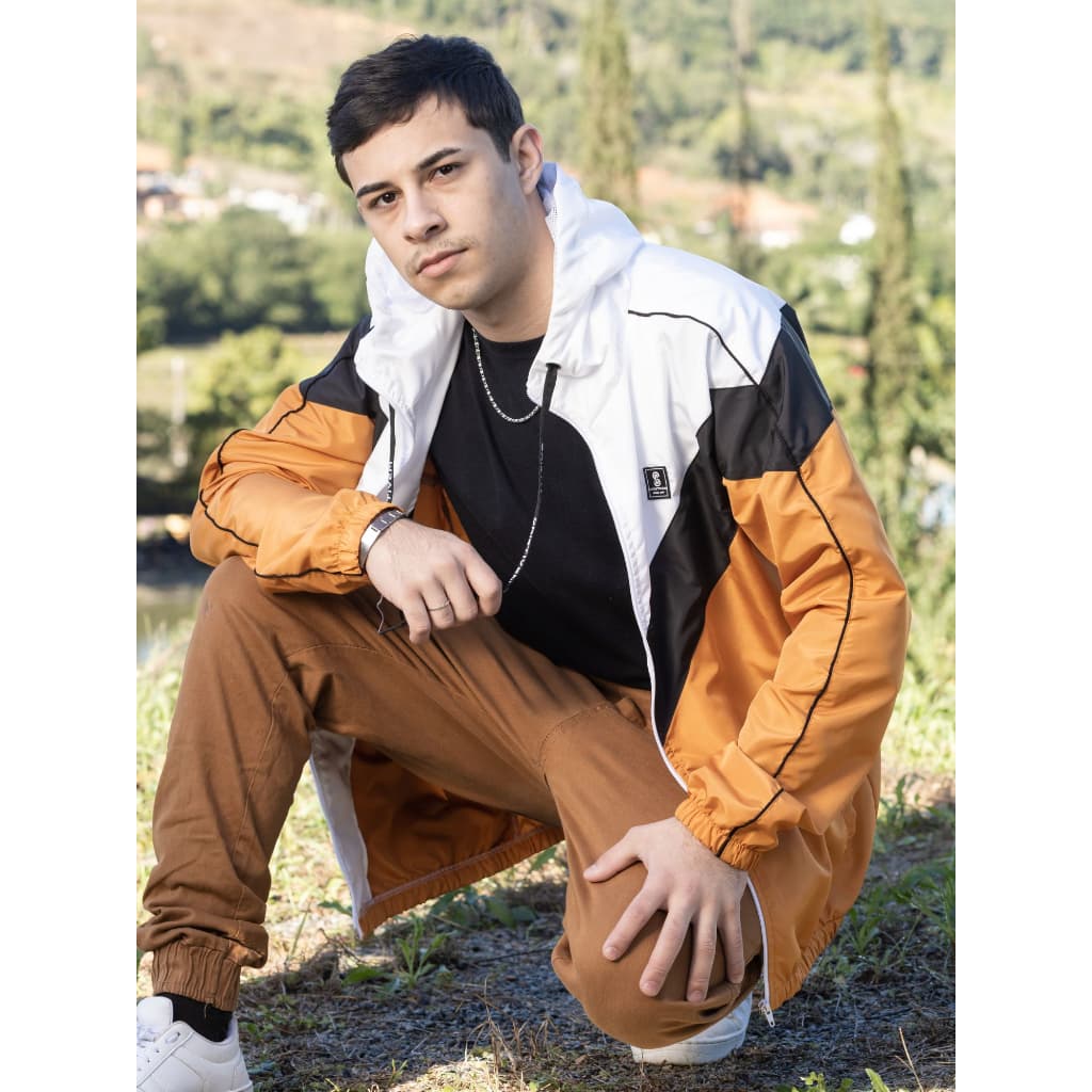 JAQUETA CORTA VENTO OVERSIZED MASC