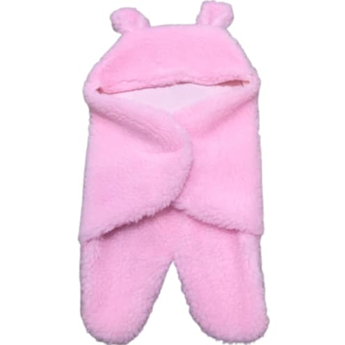 Macacão de frio para bebe estilo saco de dormir Felpudo Cores menino Menina