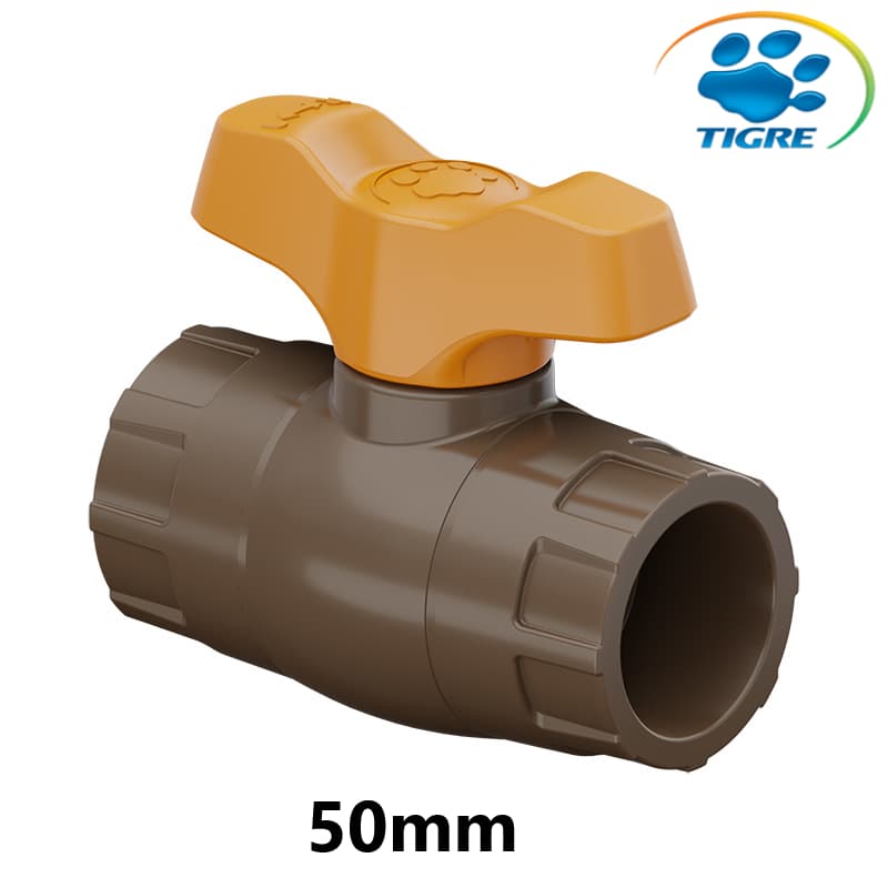 REGISTRO ESFERA PVC 50MM TIGRE. em estoque.